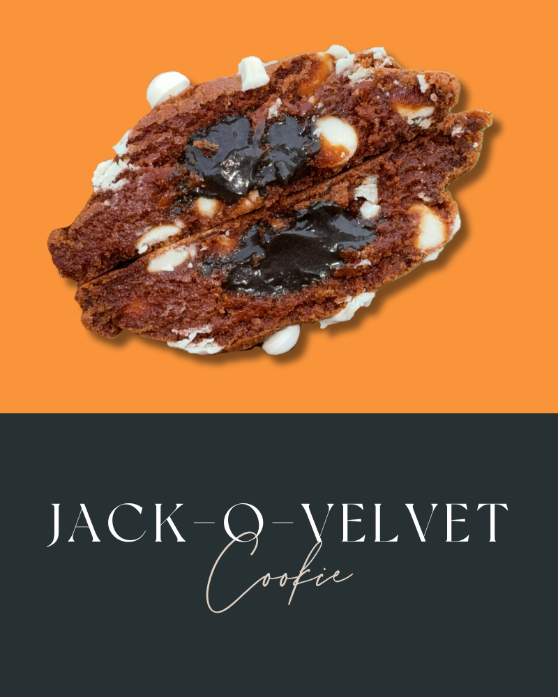 Jack-O-Velvet Cookie