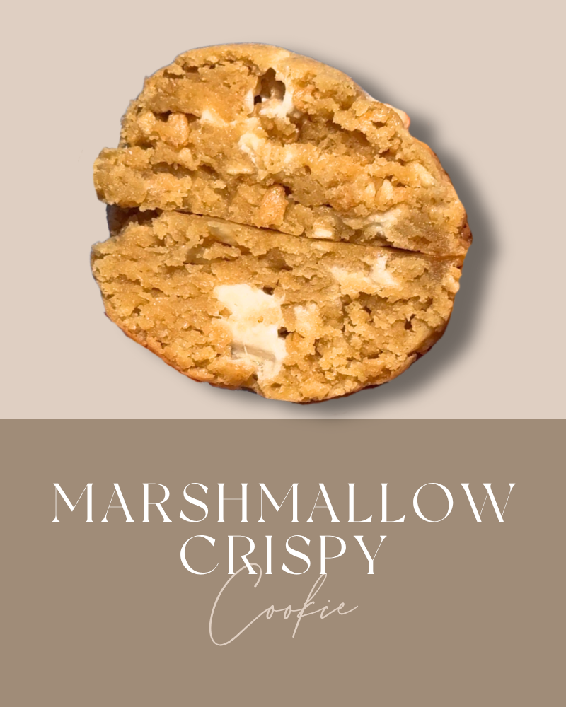 Marshmallow Crispy Cookie