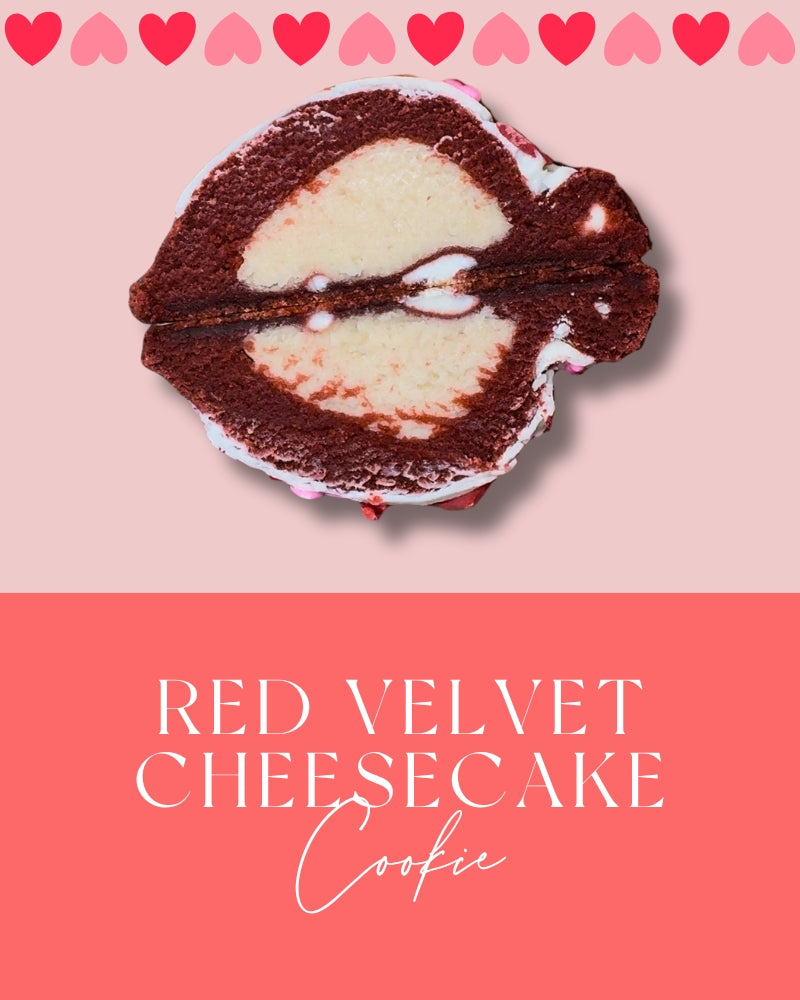 Red Velvet Cheesecake Cookie
