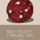 Red Velvet Cheesecake Cookie