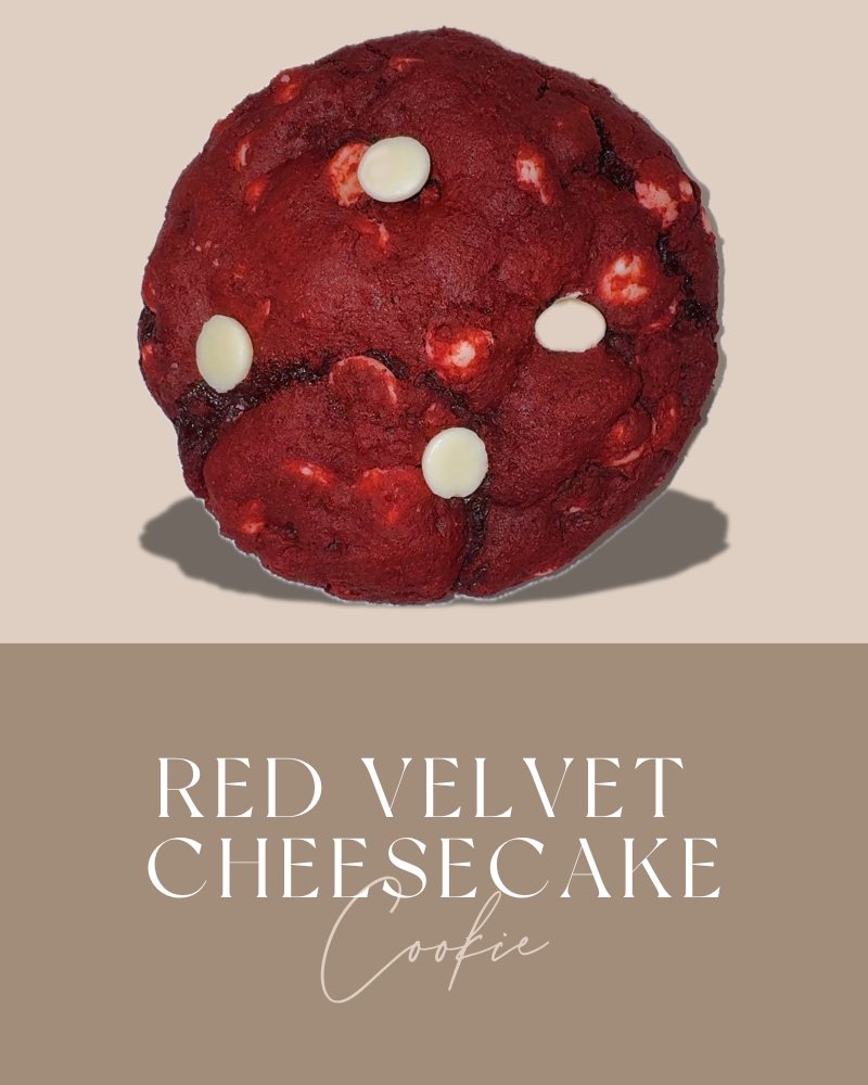 Red Velvet Cheesecake Cookie